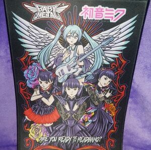Babymetal Anime Graphic Back PATCH
